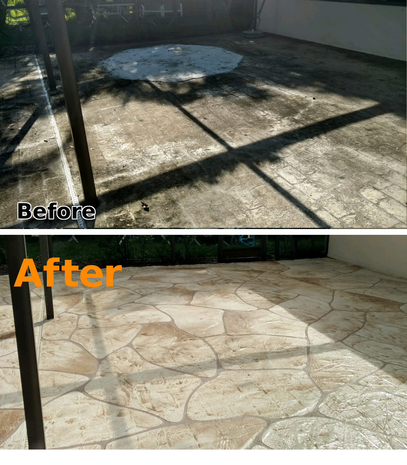 Concrete Landscape Curbing Cape Coral FL Pool Deck Resurfacing