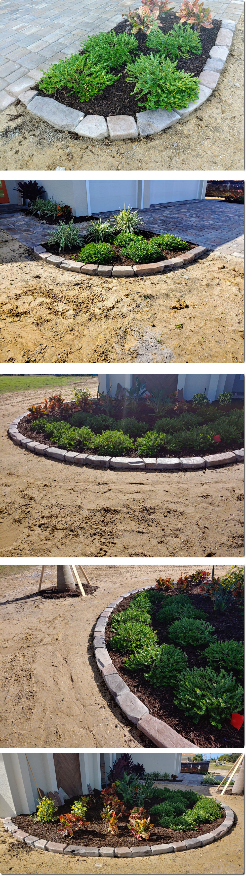 Decorative Concrete Curbing Fort Myers FL Driveway Resurfacing