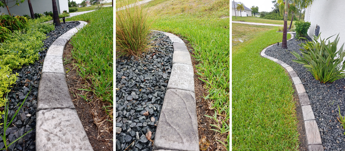 Decorative Concrete Curbing Fort Myers FL Driveway Resurfacing