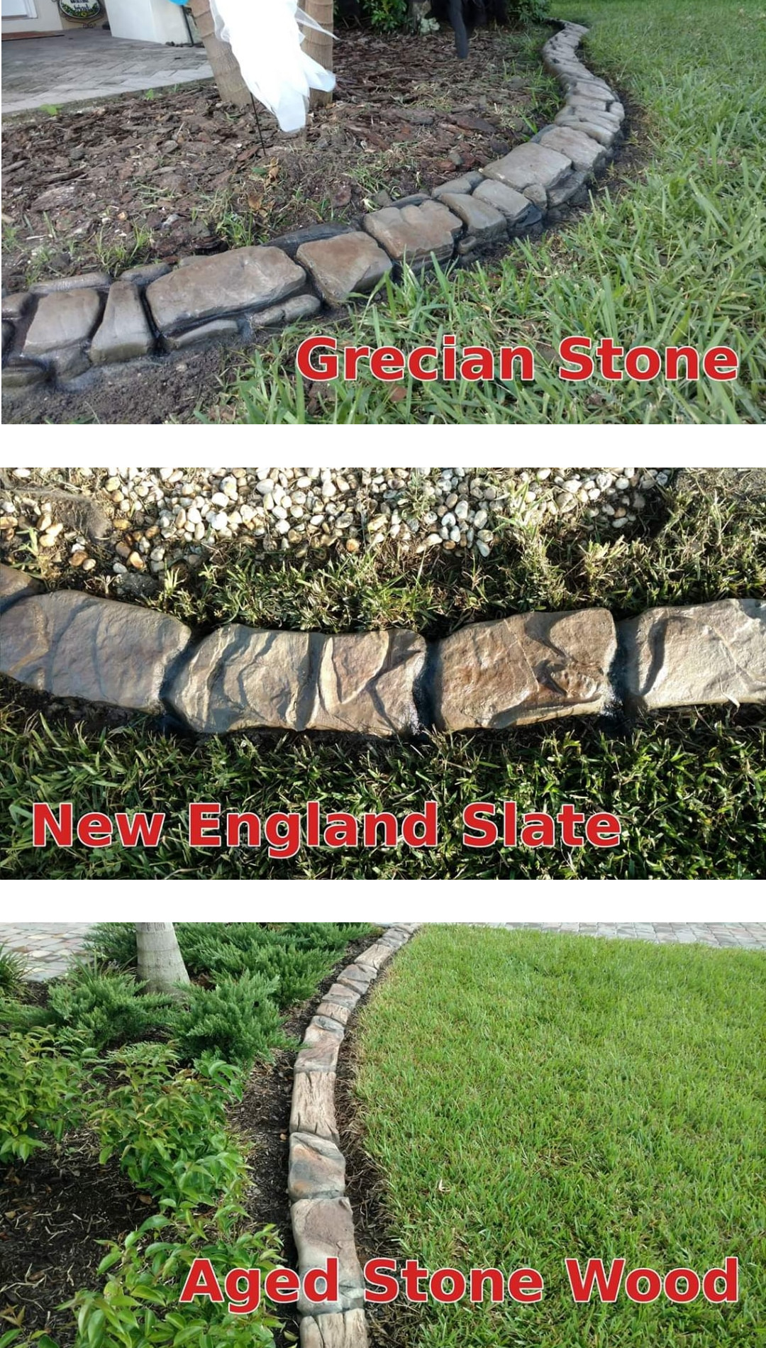Decorative Concrete Curbing Fort Myers FL Driveway Resurfacing