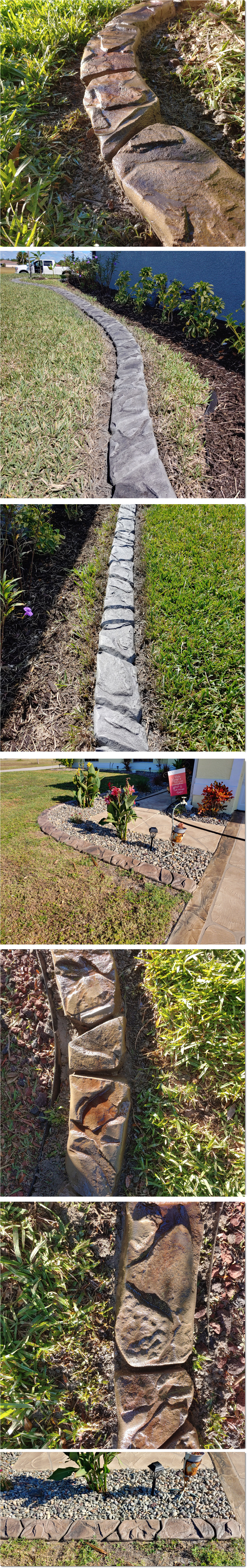 Decorative Concrete Curbing Fort Myers FL Driveway Resurfacing