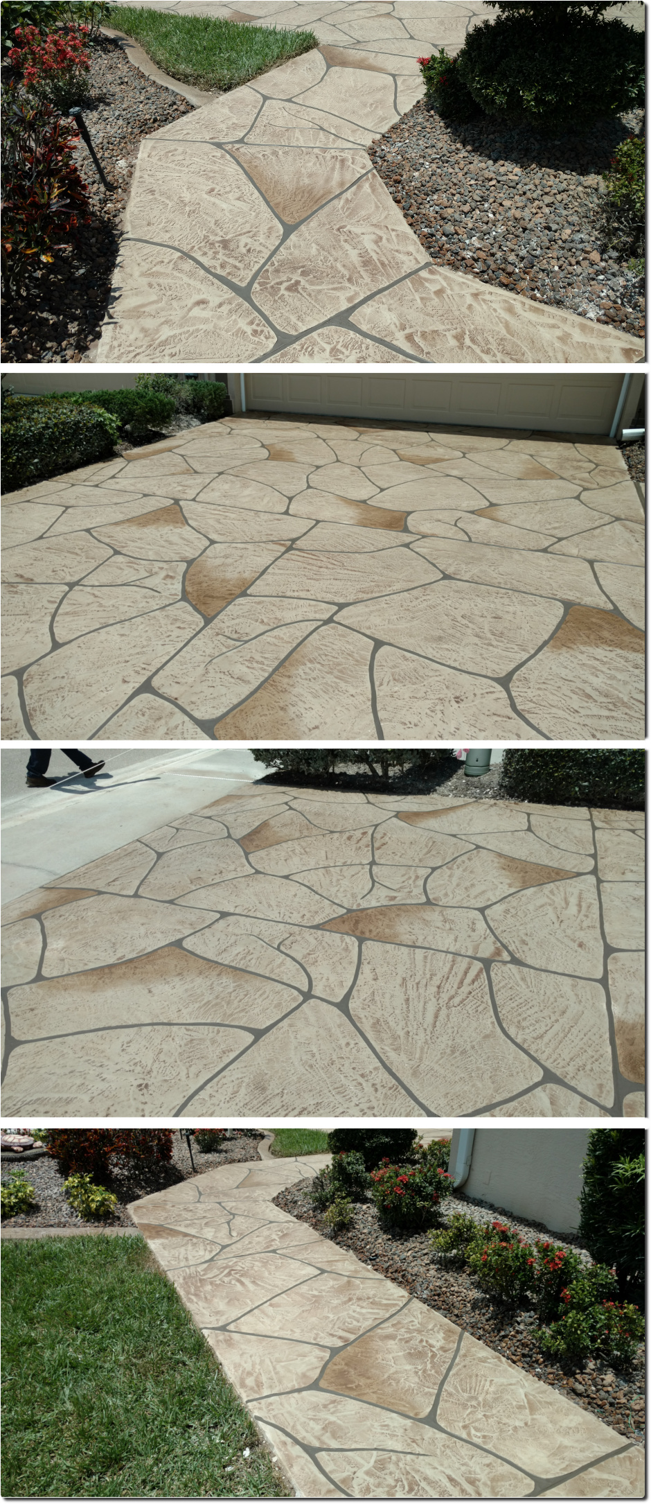 Decorative Concrete Curbing Fort Myers FL Driveway Resurfacing