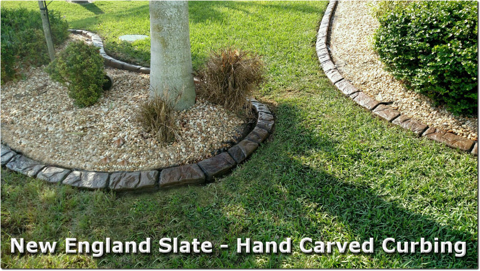 landscape curbing, Cape Coral, Florida