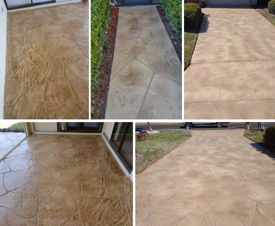 Curbing Cape Coral Patio Driveway