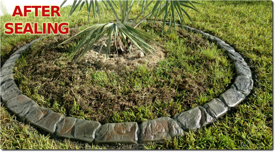 Ft Myers Curbing After sealing