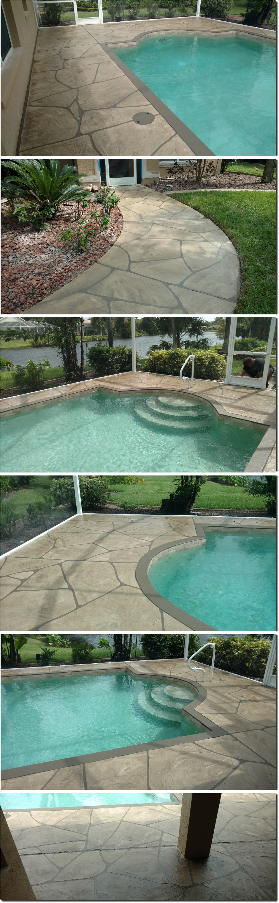 Ft Myers concrete pool deck resurfacing