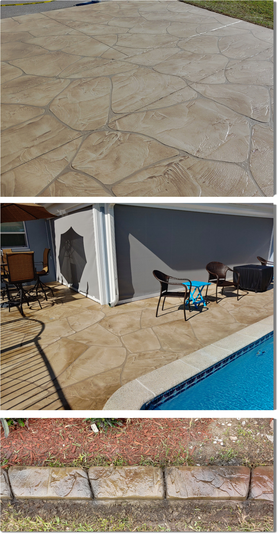 Concrete Pool Areas in Cape Coral