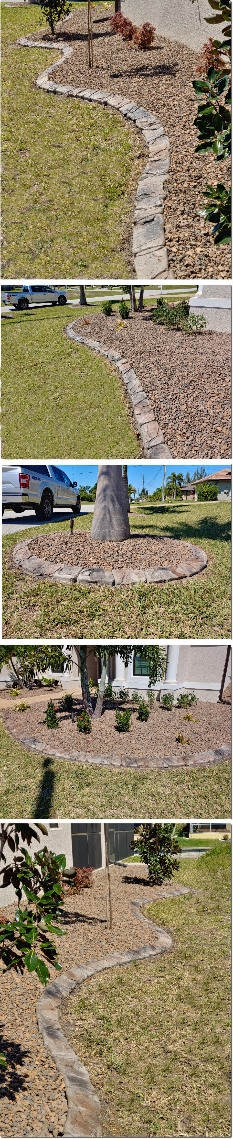 Concrete kerb Cape Coral