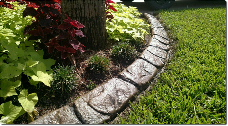 Landscape Concrete Curbing Florida