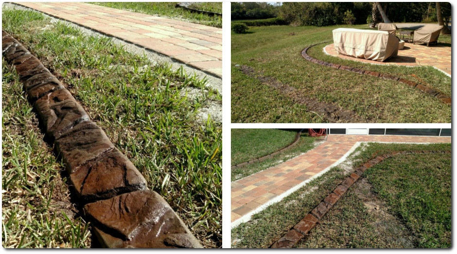 landscape curbing, Fort Myers, Florida