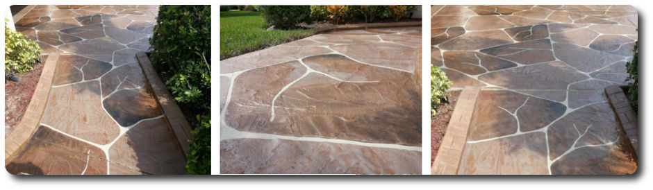 Decorative Concrete Walkway, Fort Myers FL