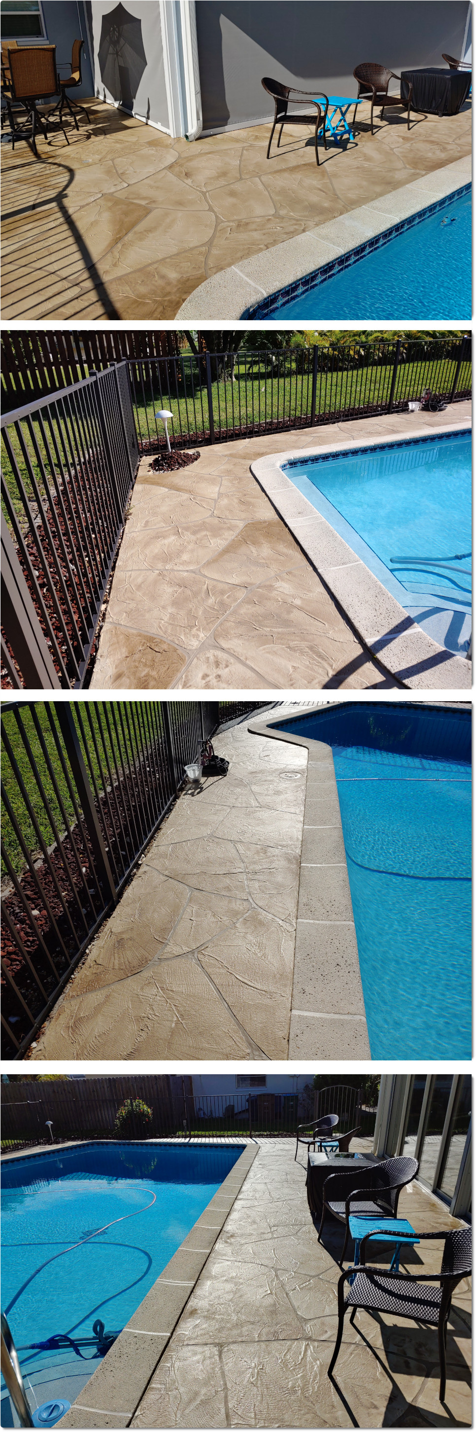 Concrete Pool Areas in Cape Coral