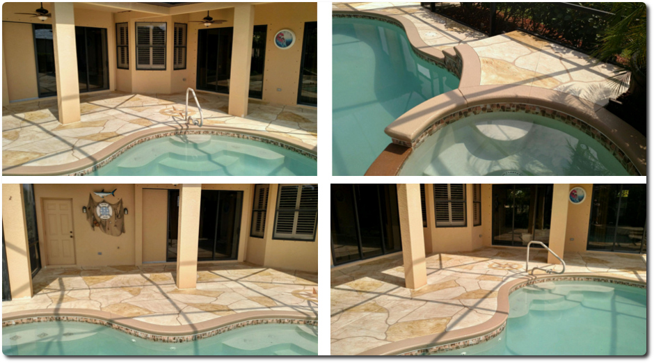 Pool Deck Resurfacing Cape Coral FL